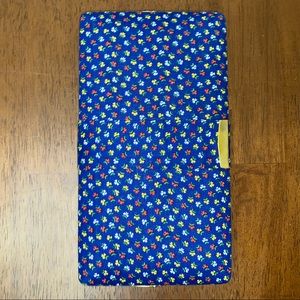 Vintage Floral Fabric Covered Jewelry Travel Case